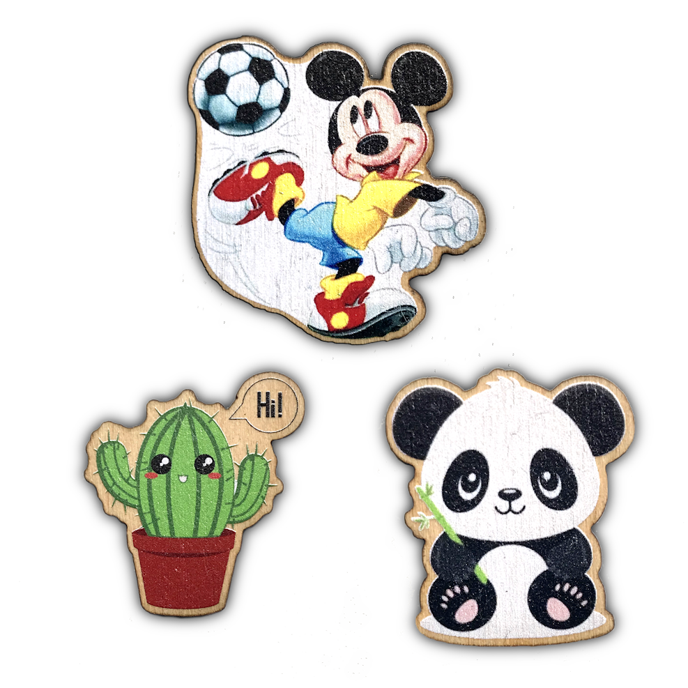 Дерев'яні Значки